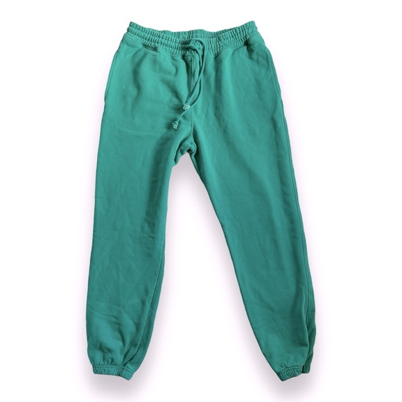 Yellow Label Co Unisex RARE Teal Green Signature Sweatpants Size 2XL - Picture 3 of 10